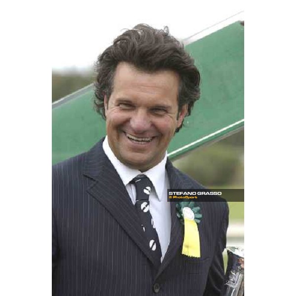 trainer Bruno Grizzetti Rome Capannelle 24th april 2005 ph. Stefano Grasso