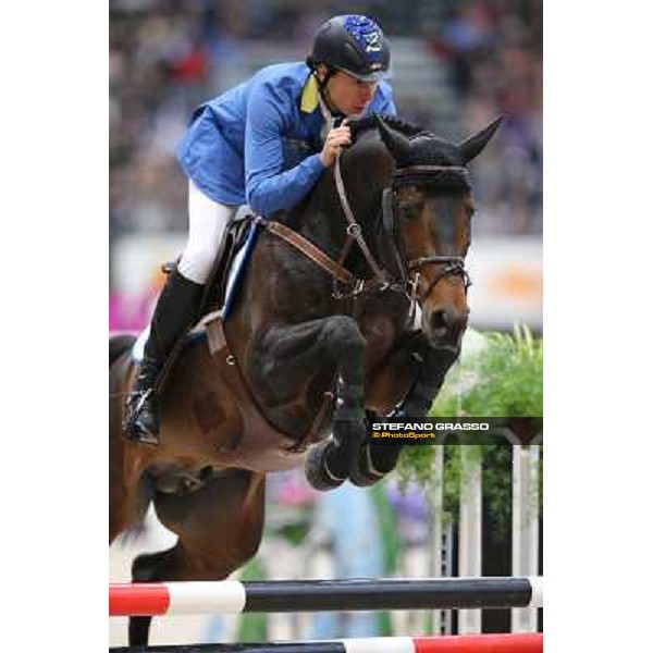 Christian Ahlmann on Codex One Grand Prix Rolex Rolex Fei World Cup Geneve,9th dec.2012 ph.IJRC/StefanoGrasso