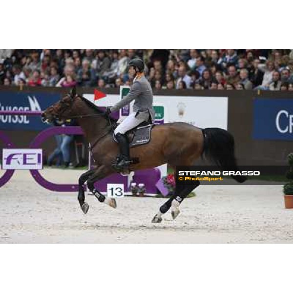 Marco Kutscher on Spartacus TN Grand Prix Rolex Rolex Fei World Cup Geneve,9th dec.2012 ph.IJRC/StefanoGrasso