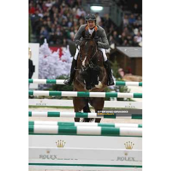 Marco Kutscher on Spartacus TN Grand Prix Rolex Rolex Fei World Cup Geneve,9th dec.2012 ph.IJRC/StefanoGrasso