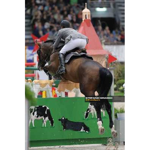 Marco Kutscher on Spartacus TN Grand Prix Rolex Rolex Fei World Cup Geneve,9th dec.2012 ph.IJRC/StefanoGrasso