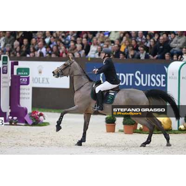 Roger Yves Bost on Castle Forbes Myrtille Paulois Grand Prix Rolex Rolex Fei World Cup Geneve,9th dec.2012 ph.IJRC/StefanoGrasso
