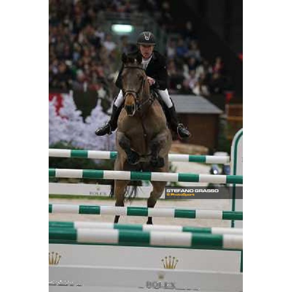 Roger Yves Bost on Castle Forbes Myrtille Paulois Grand Prix Rolex Rolex Fei World Cup Geneve,9th dec.2012 ph.IJRC/StefanoGrasso