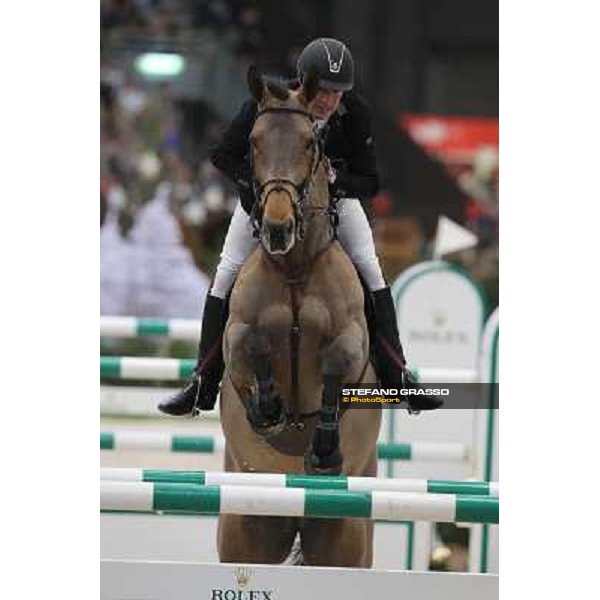 Roger Yves Bost on Castle Forbes Myrtille Paulois Grand Prix Rolex Rolex Fei World Cup Geneve,9th dec.2012 ph.IJRC/StefanoGrasso