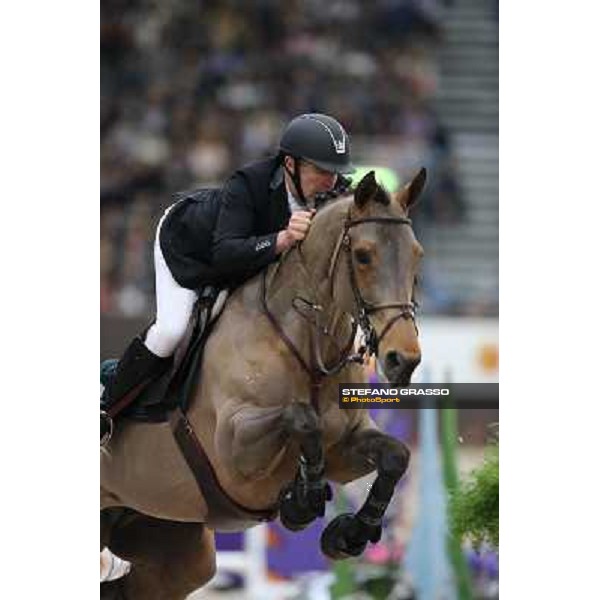 Roger Yves Bost on Castle Forbes Myrtille Paulois Grand Prix Rolex Rolex Fei World Cup Geneve,9th dec.2012 ph.IJRC/StefanoGrasso