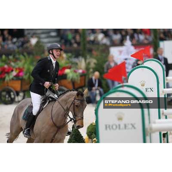 Roger Yves Bost on Castle Forbes Myrtille Paulois Grand Prix Rolex Rolex Fei World Cup Geneve,9th dec.2012 ph.IJRC/StefanoGrasso