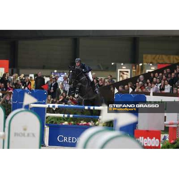 Ben Maher on Tripple III Grand Prix Rolex Rolex Fei World Cup Geneve,9th dec.2012 ph.IJRC/StefanoGrasso