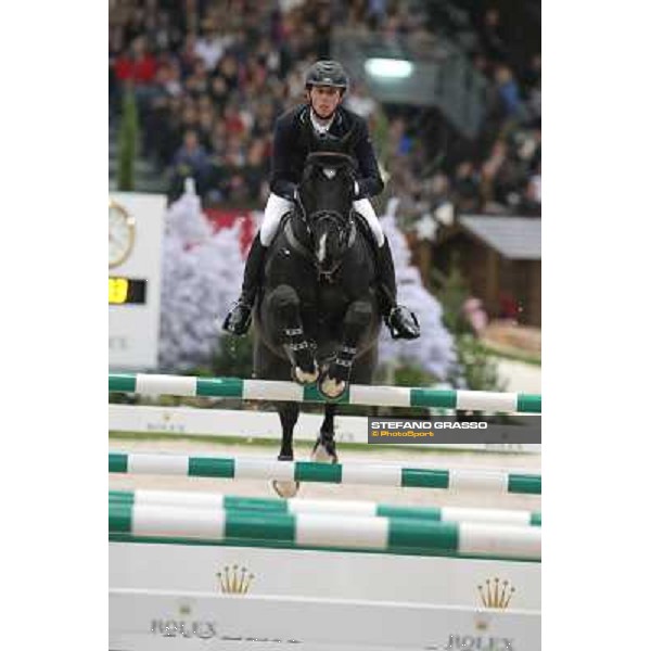 Ben Maher on Tripple III Grand Prix Rolex Rolex Fei World Cup Geneve,9th dec.2012 ph.IJRC/StefanoGrasso