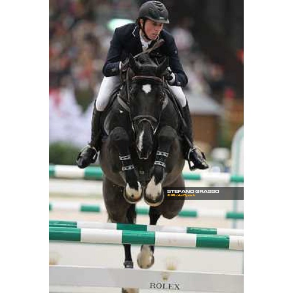 Ben Maher on Tripple III Grand Prix Rolex Rolex Fei World Cup Geneve,9th dec.2012 ph.IJRC/StefanoGrasso