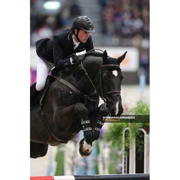Ben Maher on Tripple III Grand Prix Rolex Rolex Fei World Cup Geneve,9th dec.2012 ph.IJRC/StefanoGrasso