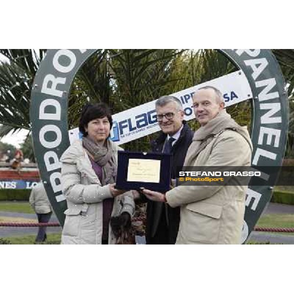 The prize giving of the Premio Unire Rome - Capannelle racecourse,23rd dec.2012 ph.Stefano Grasso