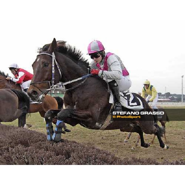 Frammassone,Josef Van jr. up, wins the Premio Antonio Spinetti Rome,8th jan.2013 ph.Stefano Grasso