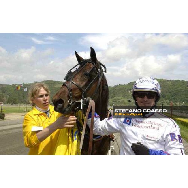 close up for Robert Bergh Tsar D\' Inverne winners of 1st leg of Gran Premio Lotteria Napoli, 8th may 2005 ph. Stefano Grasso