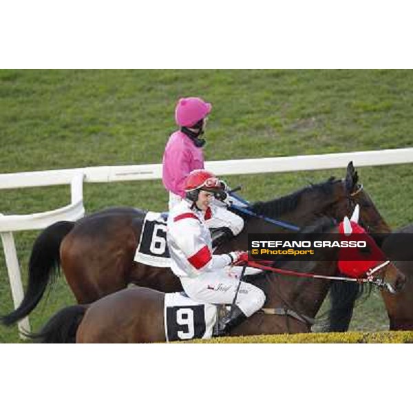 Josef Vana jr. and Torres Run win the Premio Vera Spezia 35° Steeple Chase delle Capannelle Rome, Capannelle racecourse, 12th january 2013 ph.Stefano Grasso