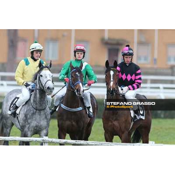 Raffaele Romano and Wan win the 124° Grande Steeple Chase di Roma - Mem.Gen.Mario Argenton Rome, Capannelle racecourse, 19th january 2013 ph.Stefano Grasso