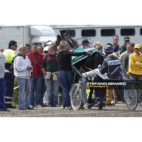 Stig Johansson with Digger Crown Napoli, 8th may 2005 ph. Stefano Grasso