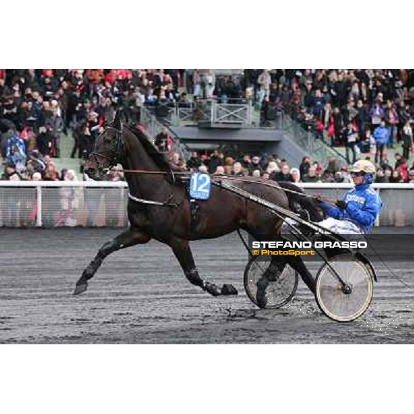 Quarcio du Chene 92° Grand Prix d\'Amerique Paris - Vincennes racecourse,27th january 2013 ph.Stefano Grasso
