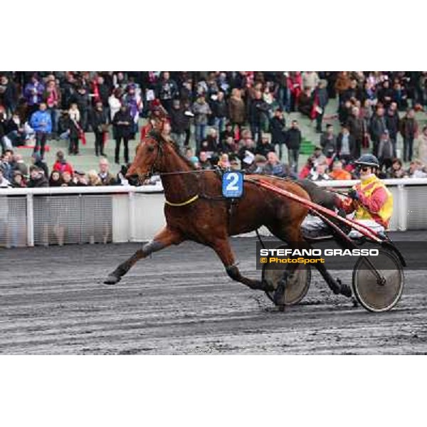Roxana de Barbray 92° Grand Prix d\'Amerique Paris - Vincennes racecourse,27th january 2013 ph.Stefano Grasso