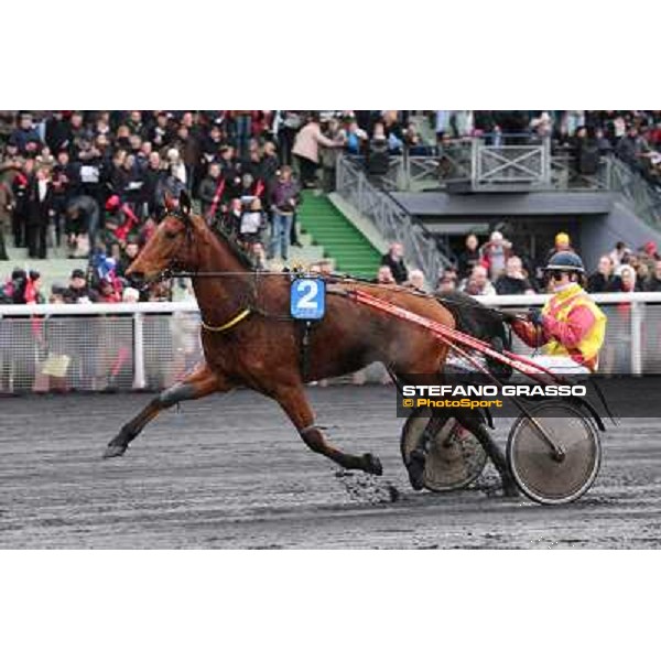 Roxana de Barbray 92° Grand Prix d\'Amerique Paris - Vincennes racecourse,27th january 2013 ph.Stefano Grasso