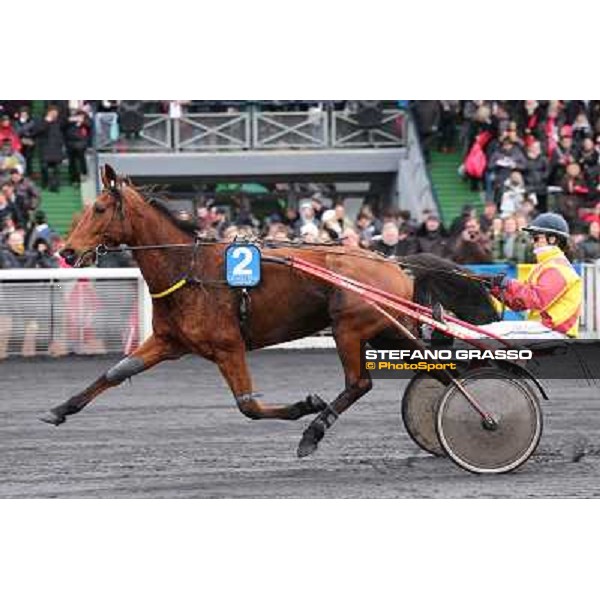 Roxana de Barbray 92° Grand Prix d\'Amerique Paris - Vincennes racecourse,27th january 2013 ph.Stefano Grasso