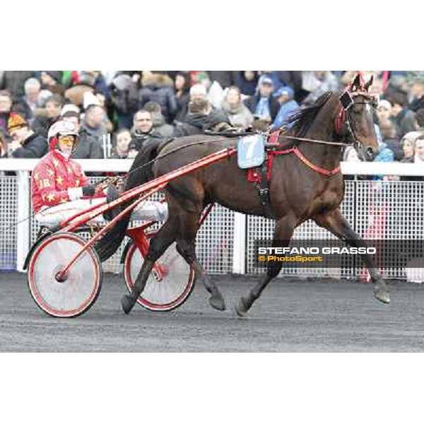 Punchy 92° Grand Prix d\'Amerique Paris - Vincennes racecourse,27th january 2013 ph.Stefano Grasso
