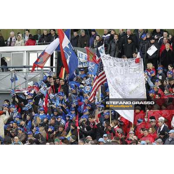 Racegoers and supporters 92° Grand Prix d\'Amerique Paris - Vincennes racecourse,27th january 2013 ph.Stefano Grasso