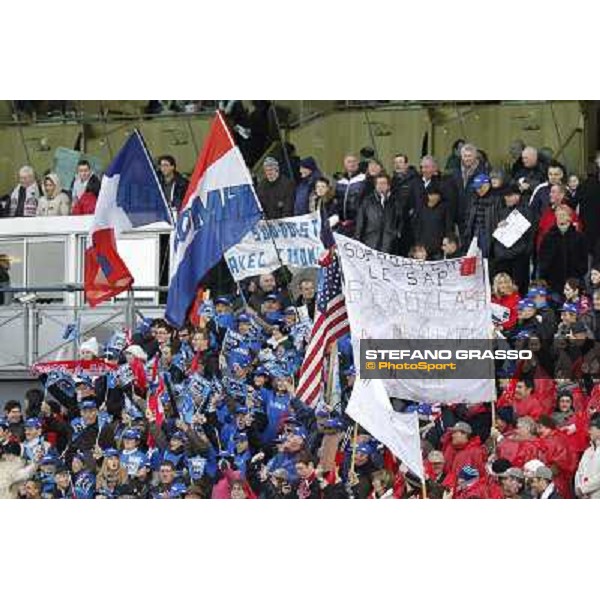 Racegoers and supporters 92° Grand Prix d\'Amerique Paris - Vincennes racecourse,27th january 2013 ph.Stefano Grasso