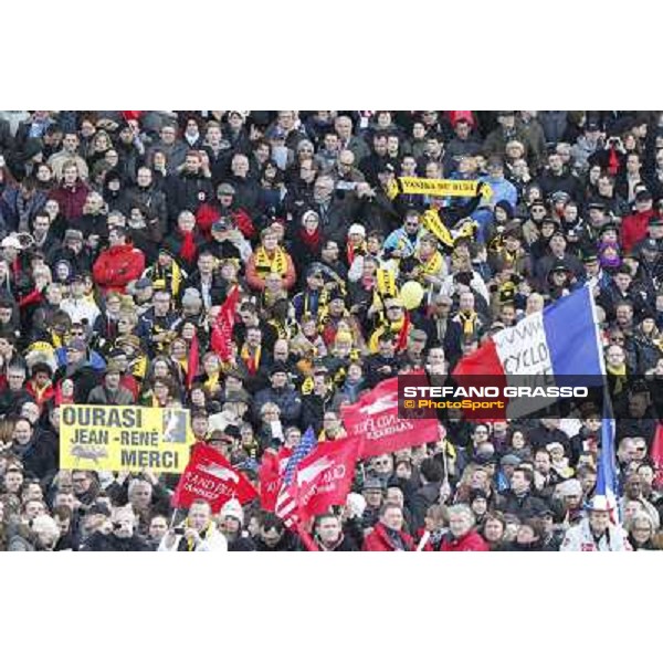 Racegoers and supporters 92° Grand Prix d\'Amerique Paris - Vincennes racecourse,27th january 2013 ph.Stefano Grasso