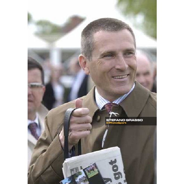 dott. Giuseppe Rosati Colarieti, breeder of Rakti, winner of the Juddmonte Lockinge Stakes Newbury 14th may 2005 ph. Stefano Grasso