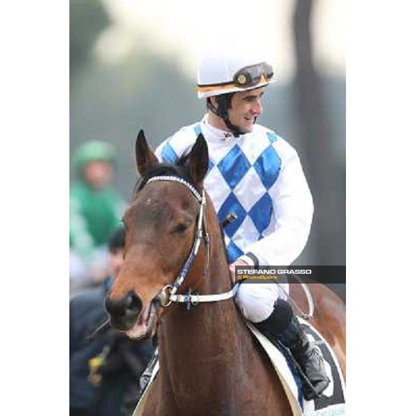Noble Hacky and Fabio Branca Rome, Capannelle racecourse, 1st march 2012 ph.Stefano Grasso