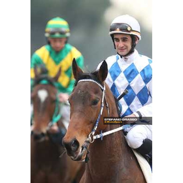 Noble Hacky and Fabio Branca Rome, Capannelle racecourse, 1st march 2012 ph.Stefano Grasso