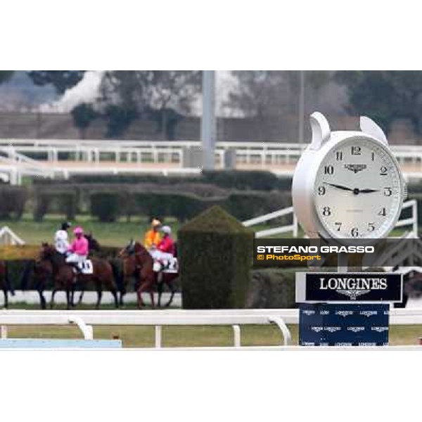 before the start. Longines Rome, Capannelle racecourse, 1st march 2013 ph.Stefano Grasso