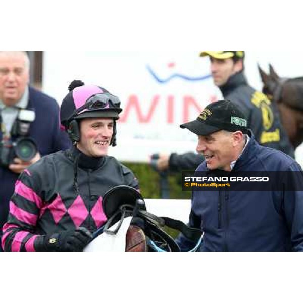 Josef Bartos and Paolo Favero Rome, Capannelle racecourse, 1st march 2013 ph.Stefano Grasso