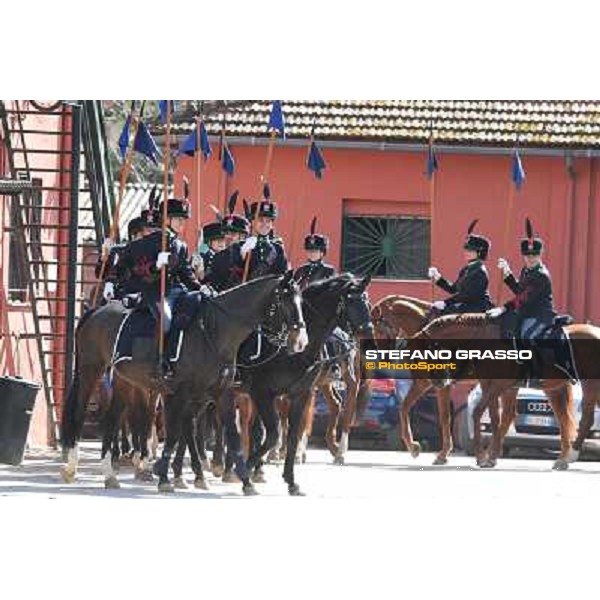 I festeggiamenti in onore del Generale Piero D\'Inzeo per i suoi 90 anni presso la Società Ippica Romana. Roma, 10 marzo 2013 ph.Stefano Grasso