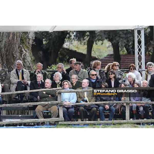 I festeggiamenti in onore del Generale Piero D\'Inzeo per i suoi 90 anni presso la Società Ippica Romana. Roma, 10 marzo 2013 ph.Stefano Grasso