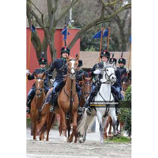 I festeggiamenti in onore del Generale Piero D\'Inzeo per i suoi 90 anni presso la Società Ippica Romana. Roma, 10 marzo 2013 ph.Stefano Grasso