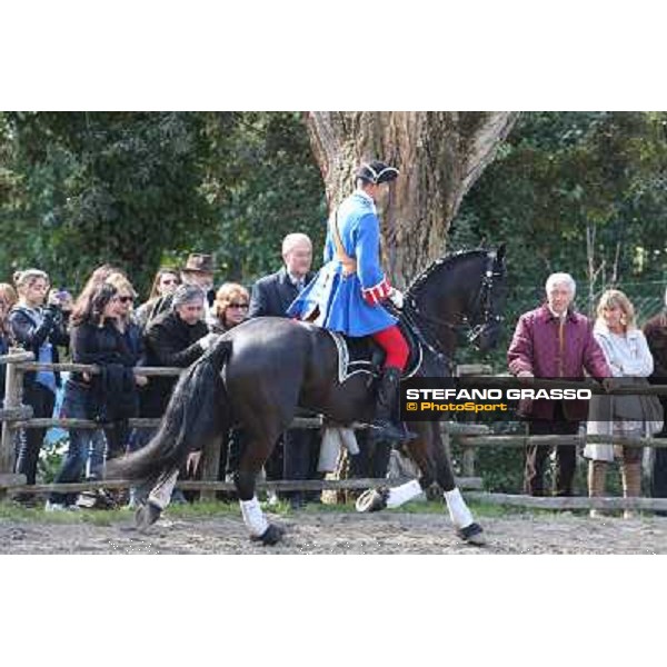 I festeggiamenti in onore del Generale Piero D\'Inzeo per i suoi 90 anni presso la Società Ippica Romana. Roma, 10 marzo 2013 ph.Stefano Grasso