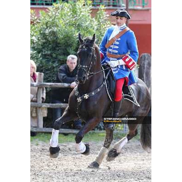 I festeggiamenti in onore del Generale Piero D\'Inzeo per i suoi 90 anni presso la Società Ippica Romana. Roma, 10 marzo 2013 ph.Stefano Grasso