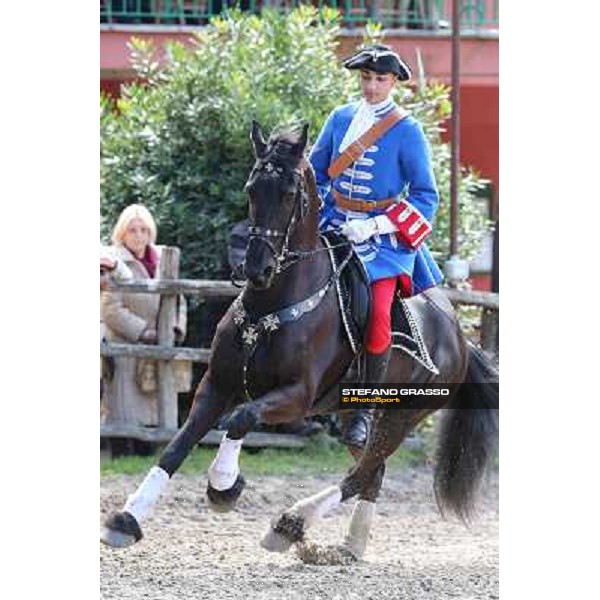 I festeggiamenti in onore del Generale Piero D\'Inzeo per i suoi 90 anni presso la Società Ippica Romana. Roma, 10 marzo 2013 ph.Stefano Grasso