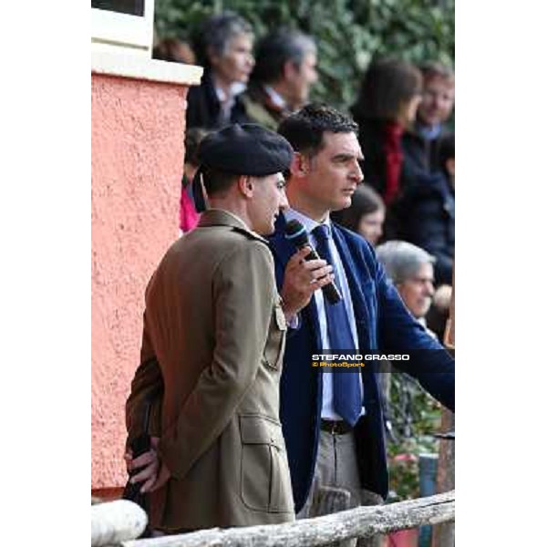 I festeggiamenti in onore del Generale Piero D\'Inzeo per i suoi 90 anni presso la Società Ippica Romana. Roma, 10 marzo 2013 ph.Stefano Grasso