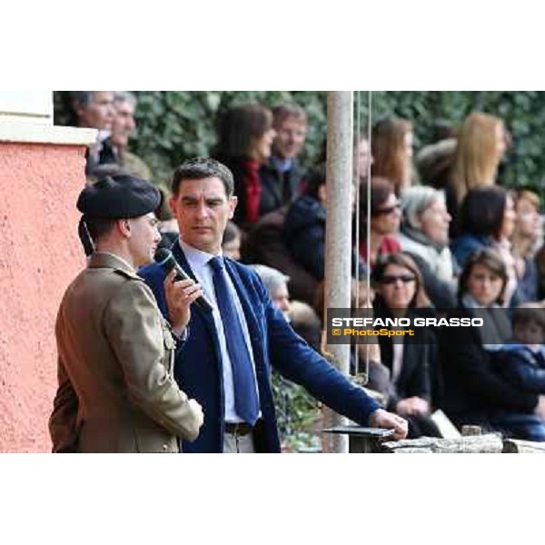 I festeggiamenti in onore del Generale Piero D\'Inzeo per i suoi 90 anni presso la Società Ippica Romana. Roma, 10 marzo 2013 ph.Stefano Grasso