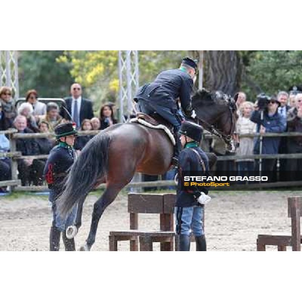 I festeggiamenti in onore del Generale Piero D\'Inzeo per i suoi 90 anni presso la Società Ippica Romana. Roma, 10 marzo 2013 ph.Stefano Grasso