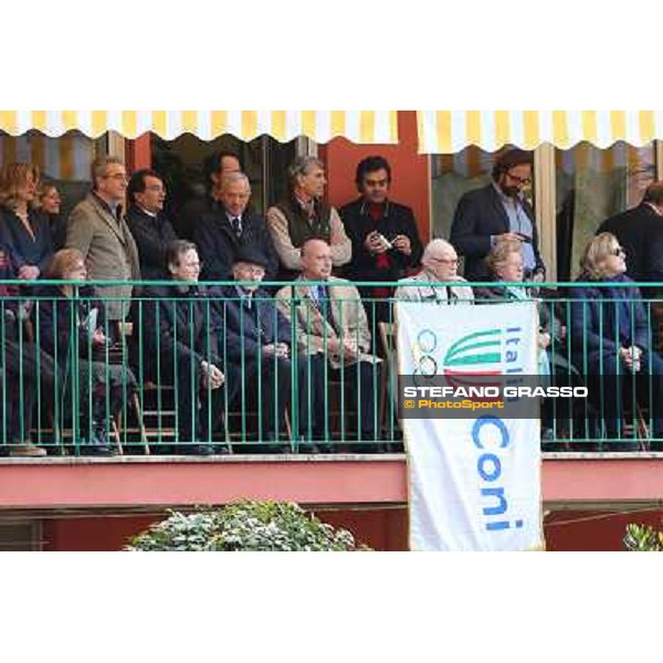 I festeggiamenti in onore del Generale Piero D\'Inzeo per i suoi 90 anni presso la Società Ippica Romana. Roma, 10 marzo 2013 ph.Stefano Grasso