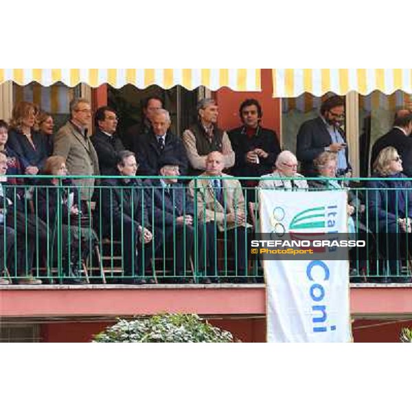 I festeggiamenti in onore del Generale Piero D\'Inzeo per i suoi 90 anni presso la Società Ippica Romana. Roma, 10 marzo 2013 ph.Stefano Grasso