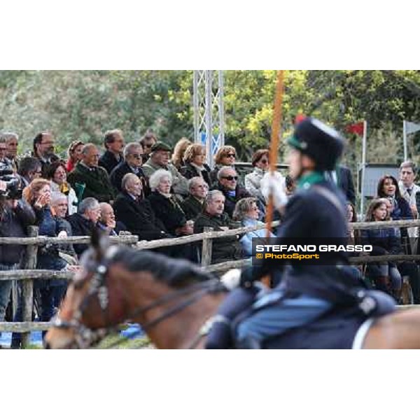 I festeggiamenti in onore del Generale Piero D\'Inzeo per i suoi 90 anni presso la Società Ippica Romana. Roma, 10 marzo 2013 ph.Stefano Grasso