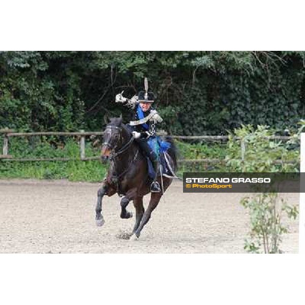 I festeggiamenti in onore del Generale Piero D\'Inzeo per i suoi 90 anni presso la Società Ippica Romana. Roma, 10 marzo 2013 ph.Stefano Grasso