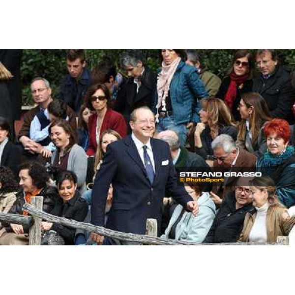I festeggiamenti in onore del Generale Piero D\'Inzeo per i suoi 90 anni presso la Società Ippica Romana. Roma, 10 marzo 2013 ph.Stefano Grasso