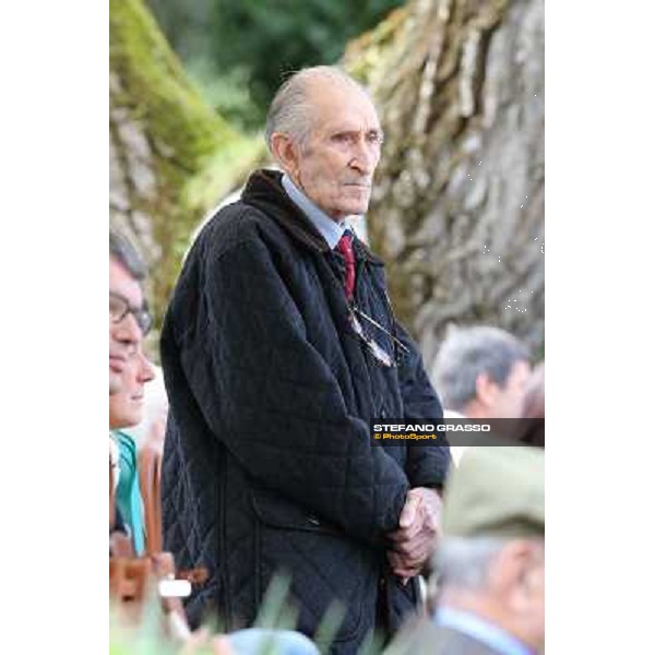 I festeggiamenti in onore del Generale Piero D\'Inzeo per i suoi 90 anni presso la Società Ippica Romana. Roma, 10 marzo 2013 ph.Stefano Grasso