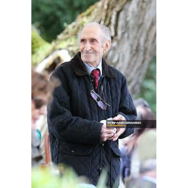 I festeggiamenti in onore del Generale Piero D\'Inzeo per i suoi 90 anni presso la Società Ippica Romana. Roma, 10 marzo 2013 ph.Stefano Grasso