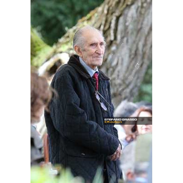I festeggiamenti in onore del Generale Piero D\'Inzeo per i suoi 90 anni presso la Società Ippica Romana. Roma, 10 marzo 2013 ph.Stefano Grasso